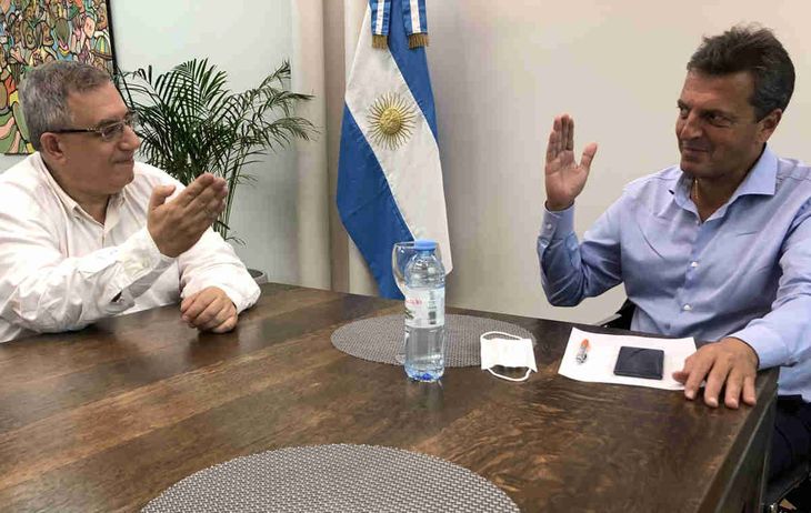 En febrero de 2021, Massa y Maslatón habían mantenido un encuentro.