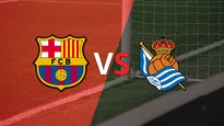 ¡arranca la etapa complementaria! barcelona lleva la ventaja con un marcador 1-0 sobre real sociedad