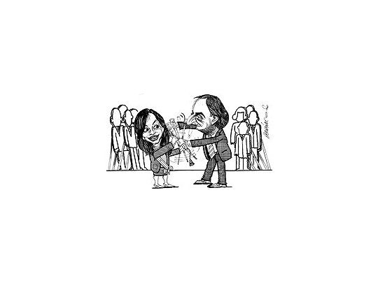 Cristina Fernández de Kirchner y Néstor Kirchner