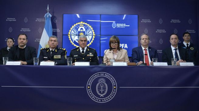 Patricia Bullrich presentó este martes el Operativo Lusitania
