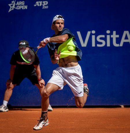Facundo Díaz Acosta disputó su segundo Argentina Open.