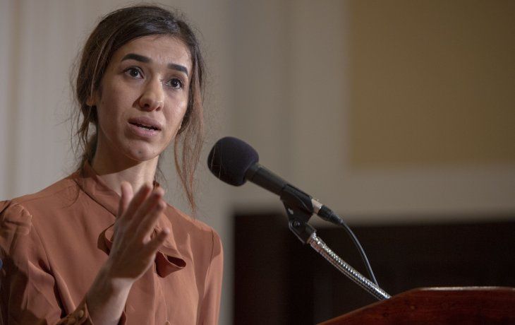 Premio Nobel de la Paz pidió a las mujeres no callar ante la violencia sexual