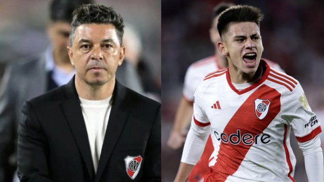 Gallardo pidió por la continuidad de Echeverri en River