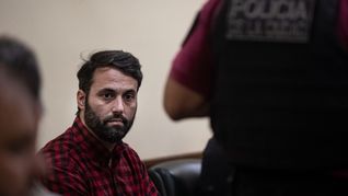 Francisco Amador luego de ser condenado a cadena perpetua.&nbsp;