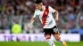 Claudio Echeverri playing for River. Claudio Echeverri playing for River.