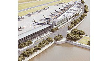 ámbito.com | Así se verá el Aeroparque Jorge Newbery cuando se completenlas obras (en 18 meses) iniciadas ayer.