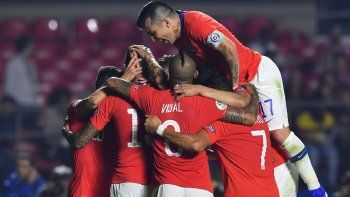 Chile bien arriba. El campeón tuvo un arranque arrollador en la Copa América.
