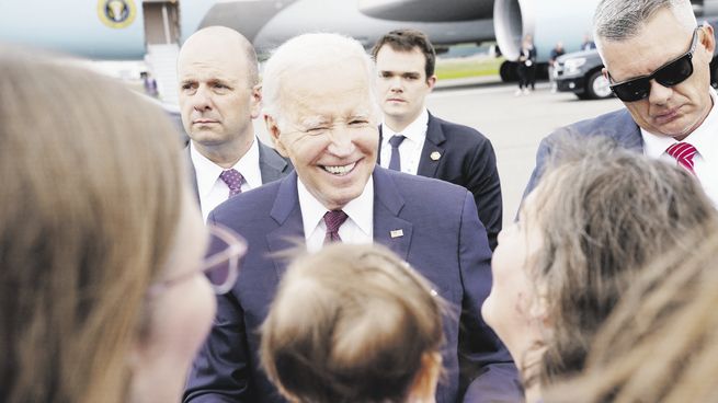 GIRA. El presidente de EE.UU. Joe Biden, culminó ayer la gira que lo llevó por Europa esta semana.