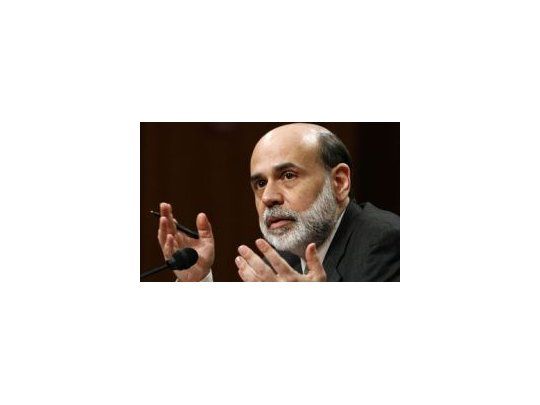Ben Bernanke, presidente de la Reserva Federal de Estados Unidos.