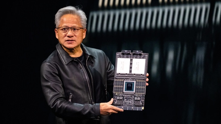 Jensen Huang presentó la nueva generación de chips en la CES 2026. Jensen Huang presentó la nueva generación de chips en la CES 2026.