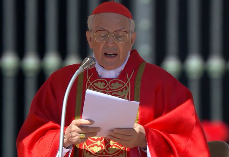 Giovanni Battista Re was the speaker who opened the mass. Giovanni Battista Re was the speaker who opened the mass.