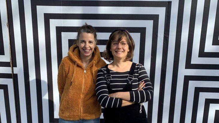 Lucía Gonte y Luciana Goldstein.
