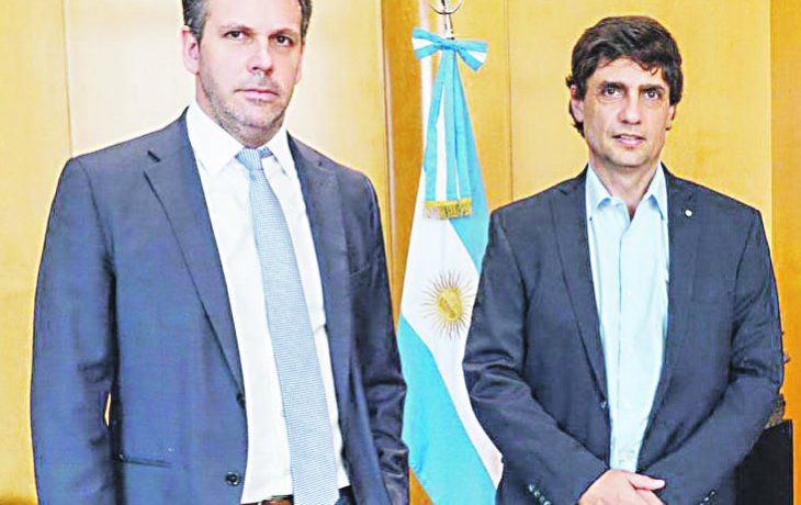 Guido Sandleris y Hern&aacute;n Lacunza.