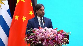 El presidente Luis Lacalle Pou destacó la confianza en las relaciones en Uruguay y China.