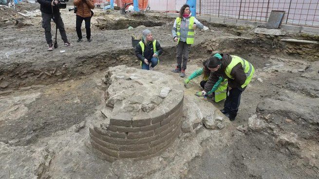 Encontraron la mítica Basílica de Vitruvio que inspiró el famoso boceto de Da Vinci.