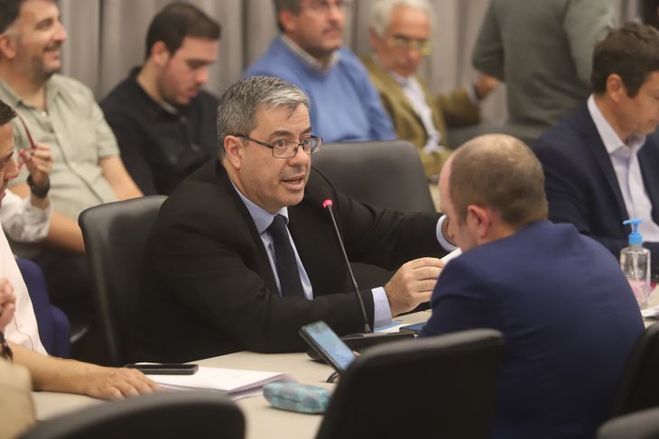 Germán Martínez, presidente del bloque de Unión por la Patria, uno de los que obtuvo dictamen. Germán Martínez, presidente del bloque de Unión por la Patria, uno de los que obtuvo dictamen.