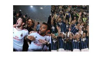 ámbito.com | Milan e Inter, los más poderosos, festejaron la liga y la Copa Italia, respectivamente.