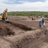 Los trabajos se hicieron en el predio del ex Centro Clandestino de Detención, Tortura y Exterminio La Perla. Los trabajos se hicieron en el predio del ex Centro Clandestino de Detención, Tortura y Exterminio La Perla.