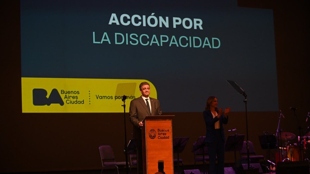 Jorge Macri presented the first Comprehensive Plan for People with Disabilities