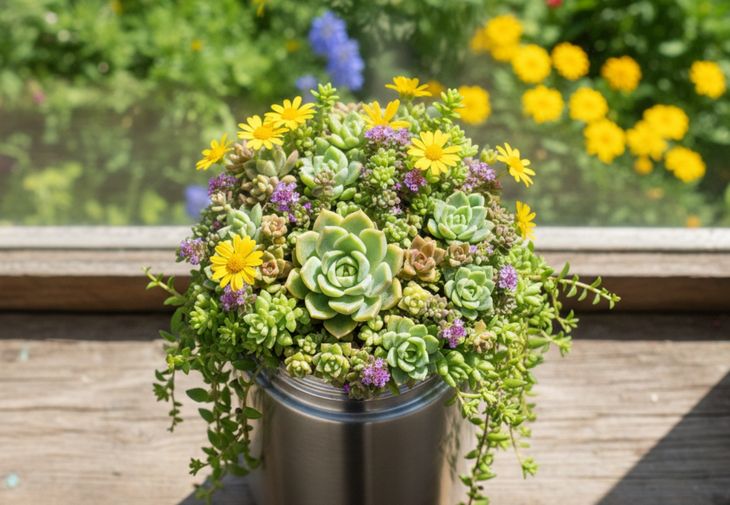 Los termos antiguos pueden aportar un estilo rústico o vintage al jardín. Los termos antiguos pueden aportar un estilo rústico o vintage al jardín.