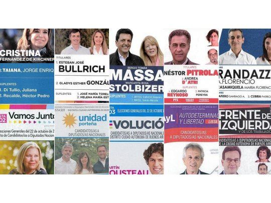 Oficializaron las boletas para las elecciones legislativas
