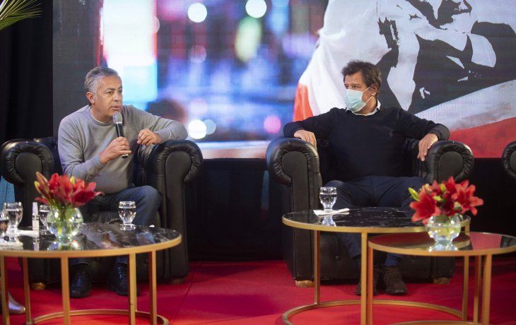 Alfredo Cornejo y Facundo Manes.&nbsp;