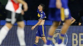 malas noticias en boca: jugador clave se pierde la semifinal con santos por lesion