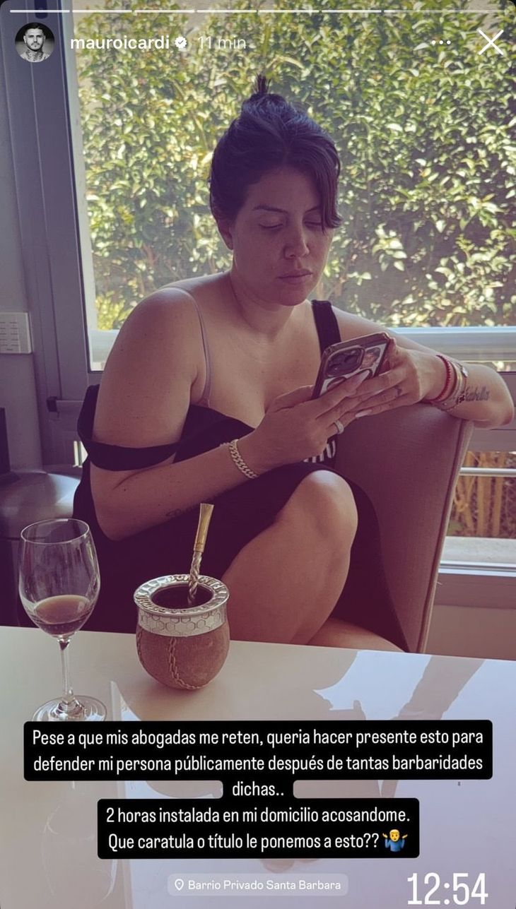 Mauro Icardi and a controversial video with Wanda Nara: “Two hours harassing me at my home”