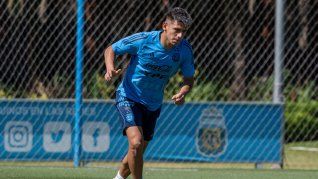 Echeverri será la gran figura de Argentina en el Sudamericano Sub 20.