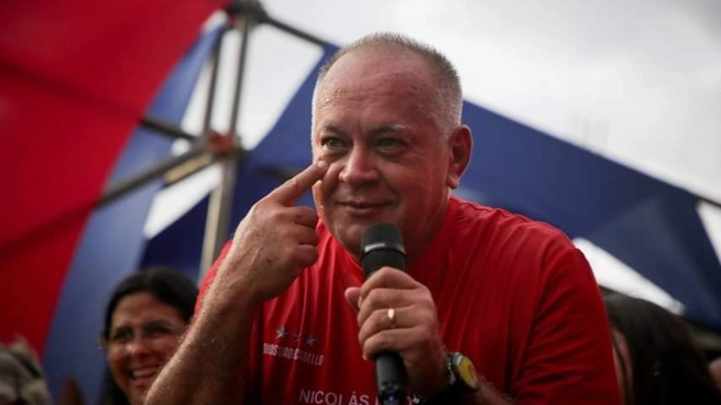 El ministro del Interior de Venezuela, Diosdado Cabello.