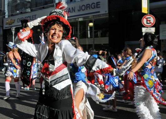 Presentaron el carnaval en avenida Corrientes (foto 1)