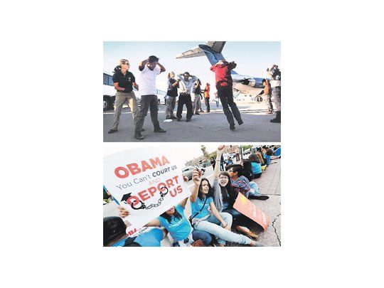 A pesar de su férreo compromiso con la ley migratoria, durante el Gobierno de Barack Obama hubo un incremento de las deportaciones de indocumentados, la mayoría de ellos provenientes de países de América Central.