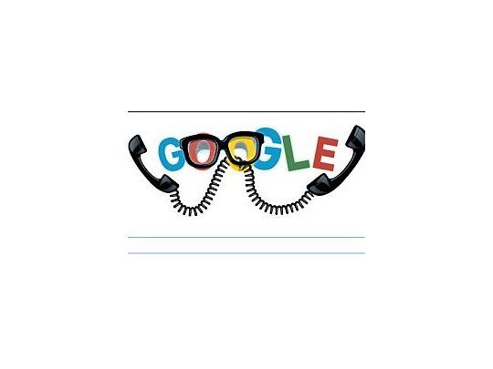 Imagen del doodle que le rinde tributo a Tato Bores.