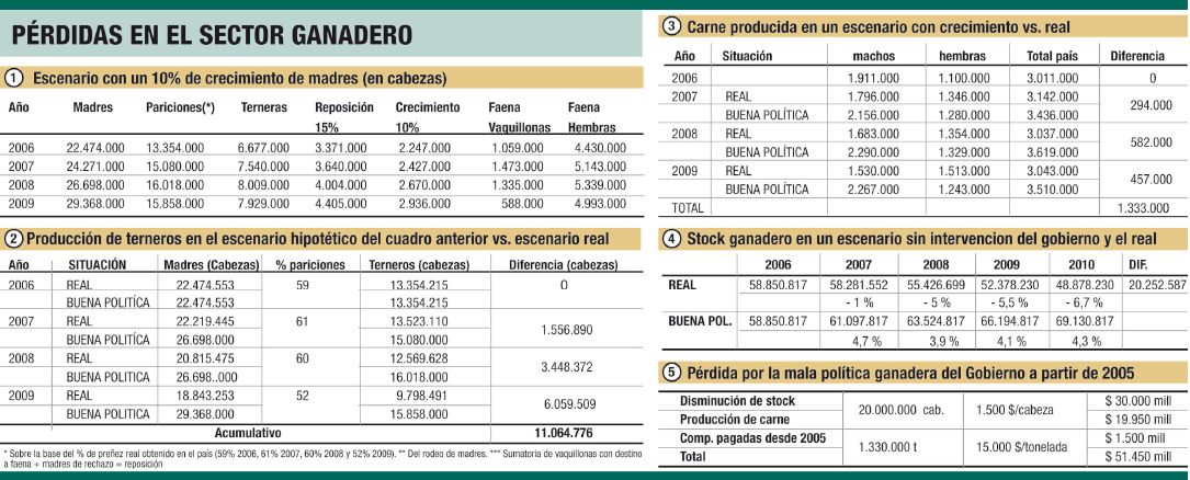 “Perdimos $ 51.000 M desde 2005 por mala política ganadera” (foto 1)