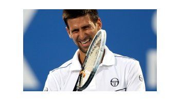 Novak Djokovic está feliz.
