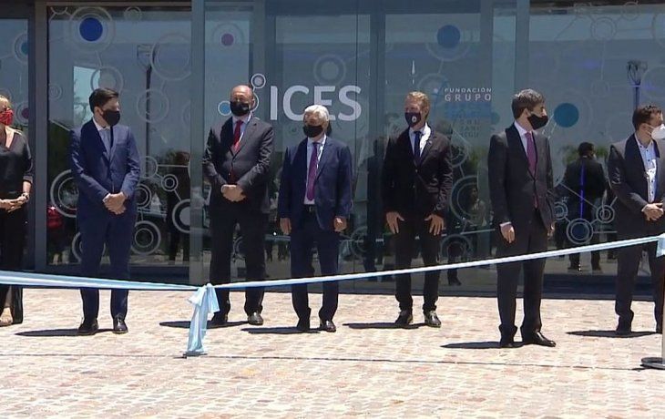 Sancor Seguros inauguró el nuevo edificio del ICES en Sunchales, Santa Fe, durante el acto por su 75° aniversario.&nbsp;