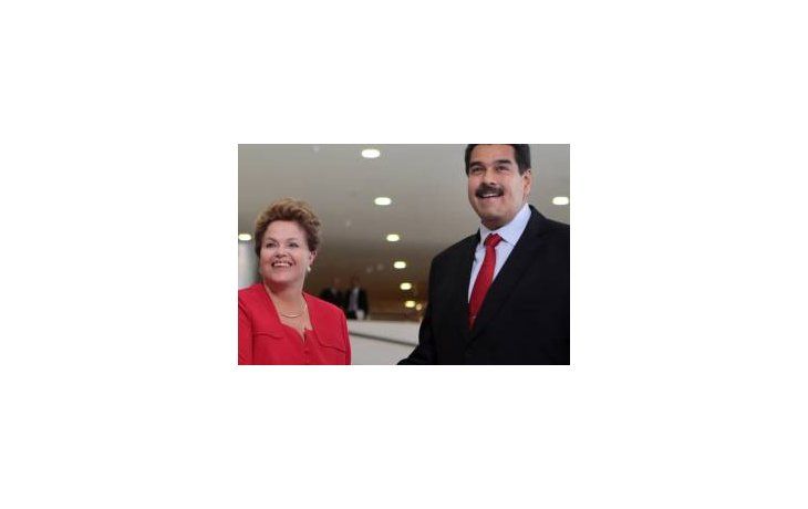 Dilma Rousseff y Nicolás Maduro
