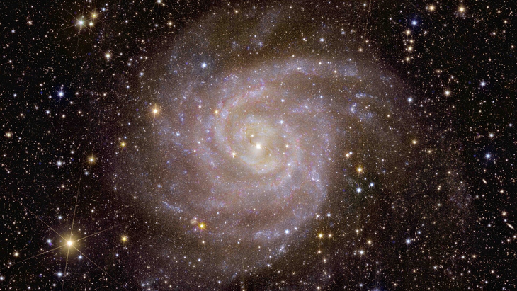 spiral galaxy.