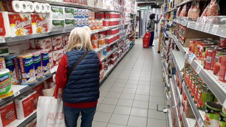 Supermercados-Consumo-Inflación-Góndolas-IPC-Precios