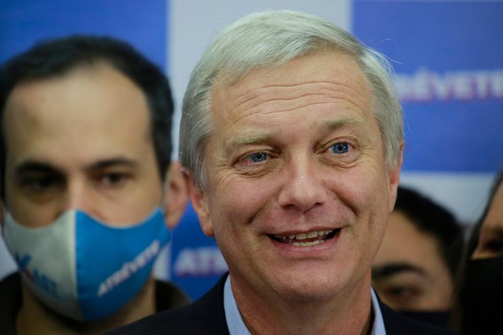 El candidato pinochetista José Antonio Kast. El candidato pinochetista José Antonio Kast.