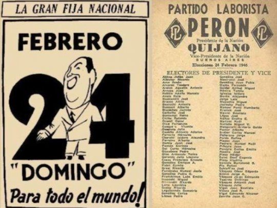 Se cumplen 74 años del primer triunfo de Perón