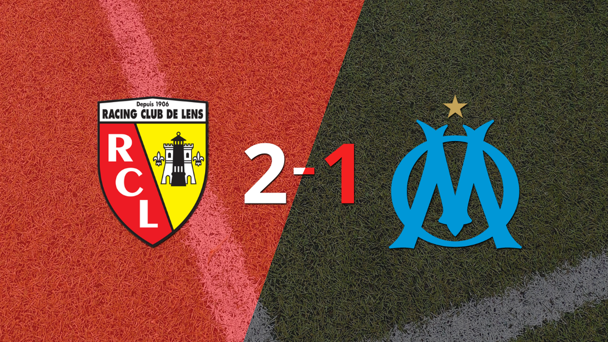 Lens defeated Olympique de Marseille 2-1 at home