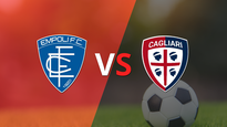 con un empate en 0, empieza el segundo tiempo entre empoli y cagliari