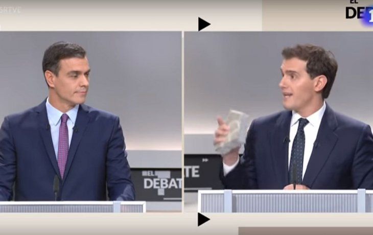 a dias de las nuevas elecciones en espana, asi se cruzaron los candidatos en el debate
