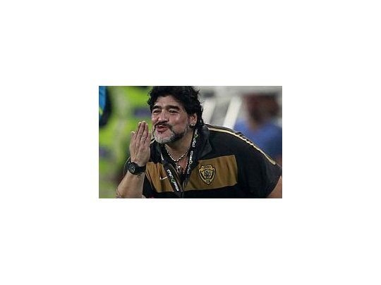 Maradona confesó que sueña con dirigir al Napoli.