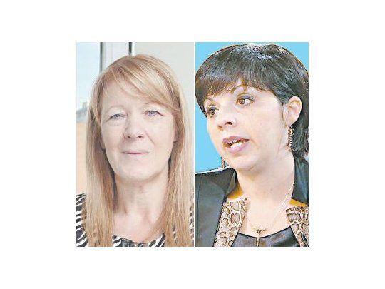 Margarita Stolbizer y Silvina Martínez