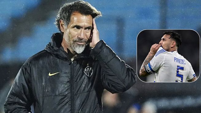 Eduardo Domínguez, técnico de Atlético Mineiro, habló sobre Boca en la previa de la final de la Copa Sudamericana.
