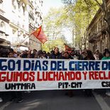 Industriales marcharon en contra del Acuerdo Transpacífico. Industriales marcharon en contra del Acuerdo Transpacífico.