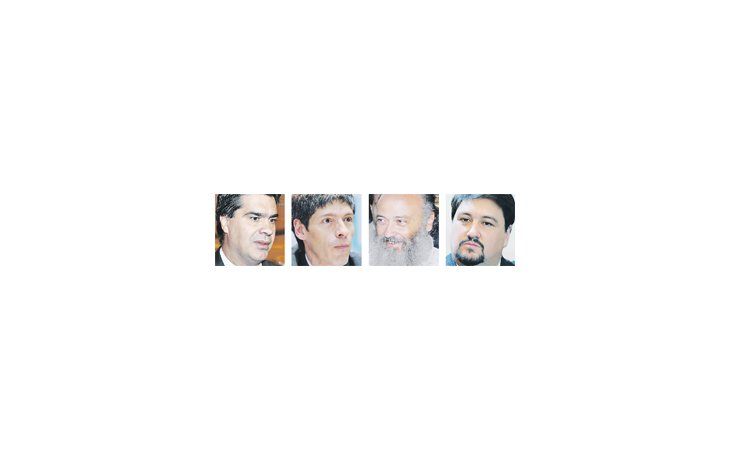 Jorge Capitanich, Juan Manuel Abal Medina, Emilio Pérsico, Maurice Closs