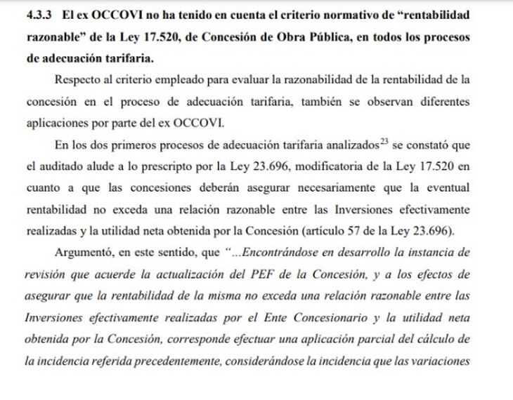 Extract from the report